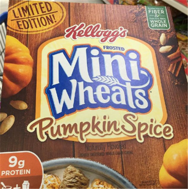 Pumpkin spice cereal