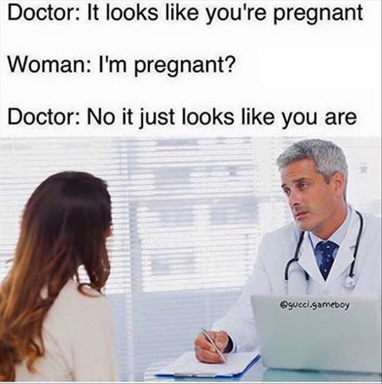she's pregnant