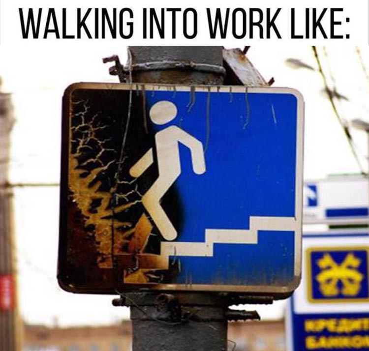 walking-into-work