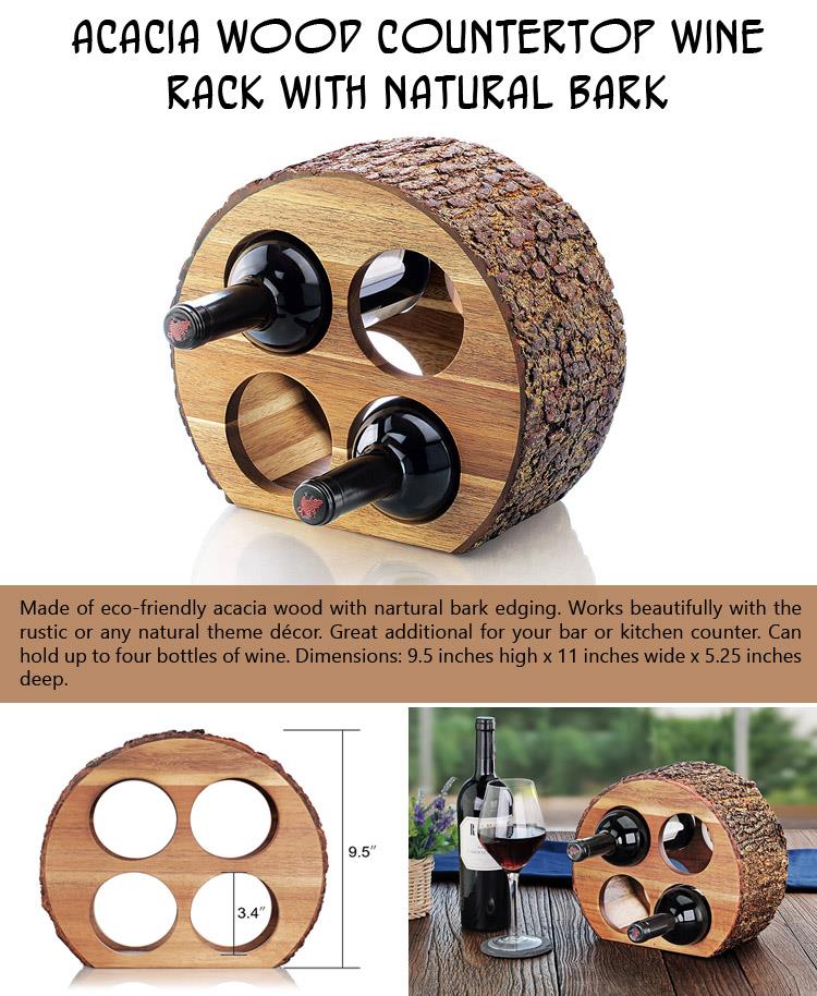 acacia-wood-countertop-wine-rack-with-natural-bark
