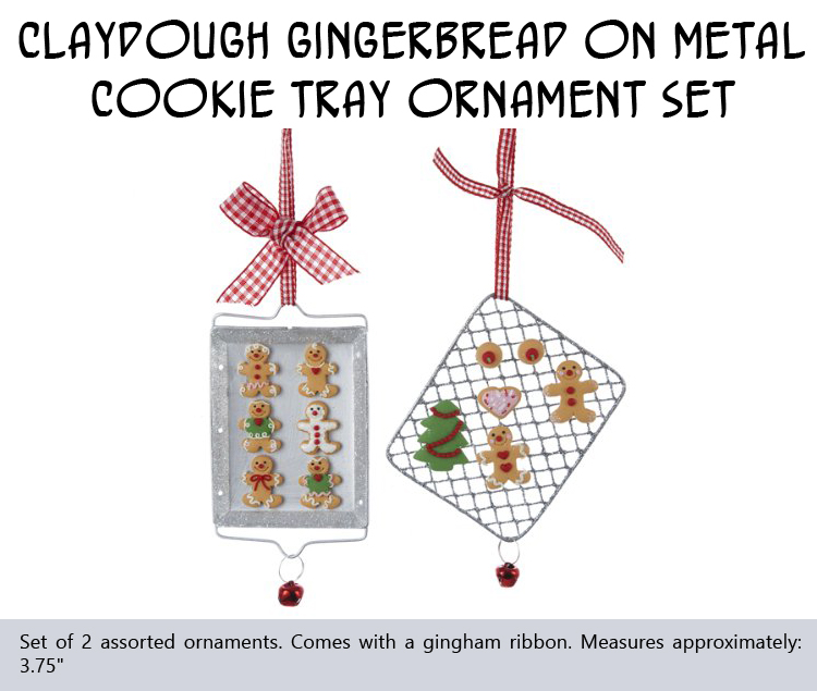 claydough-gingerbread-on-metal-cookie-tray-ornament-set