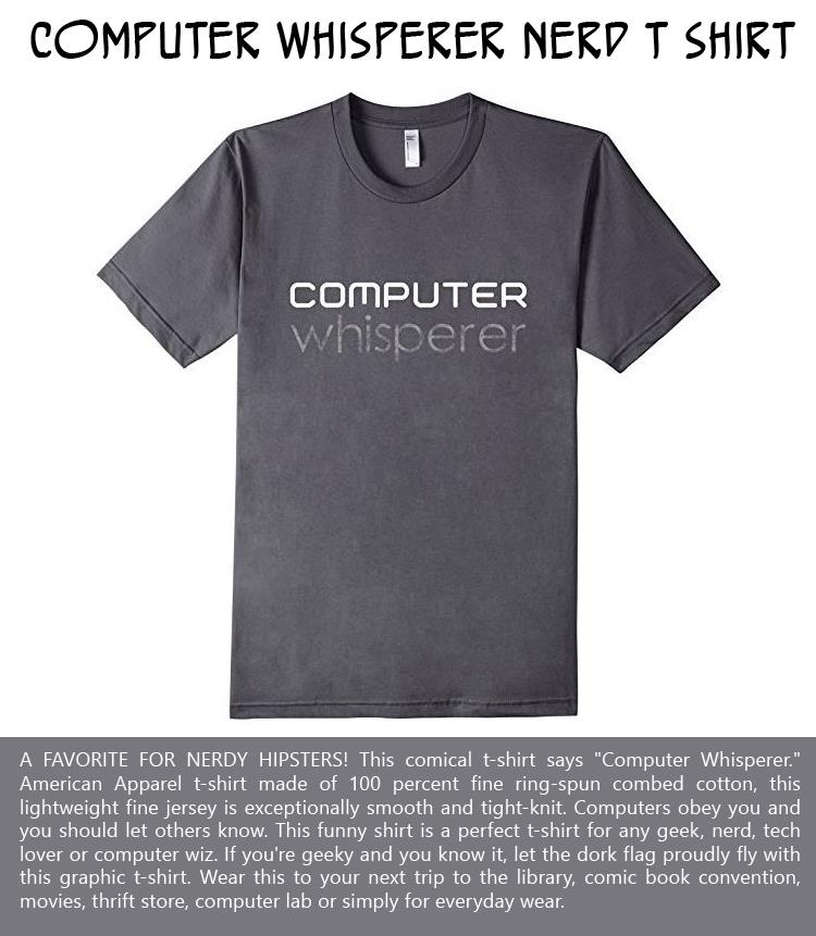 computer-whisperer-nerd-t-shirt