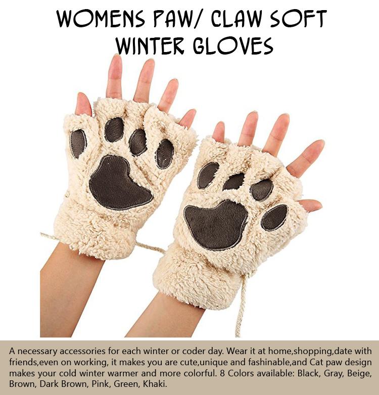 womens-paw-claw-soft-winter-gloves