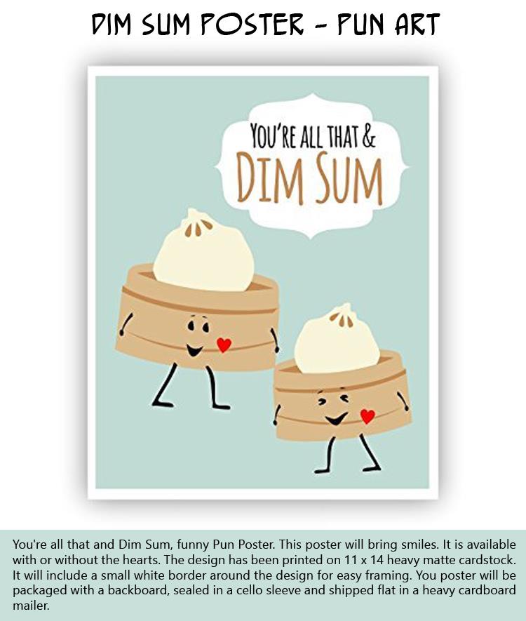 Dim Sum Poster - Pun Art