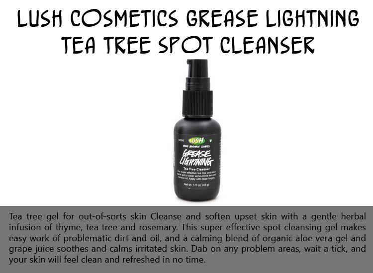 Lush Cosmetics Grease Lightning Tea Tree Spot Cleanser