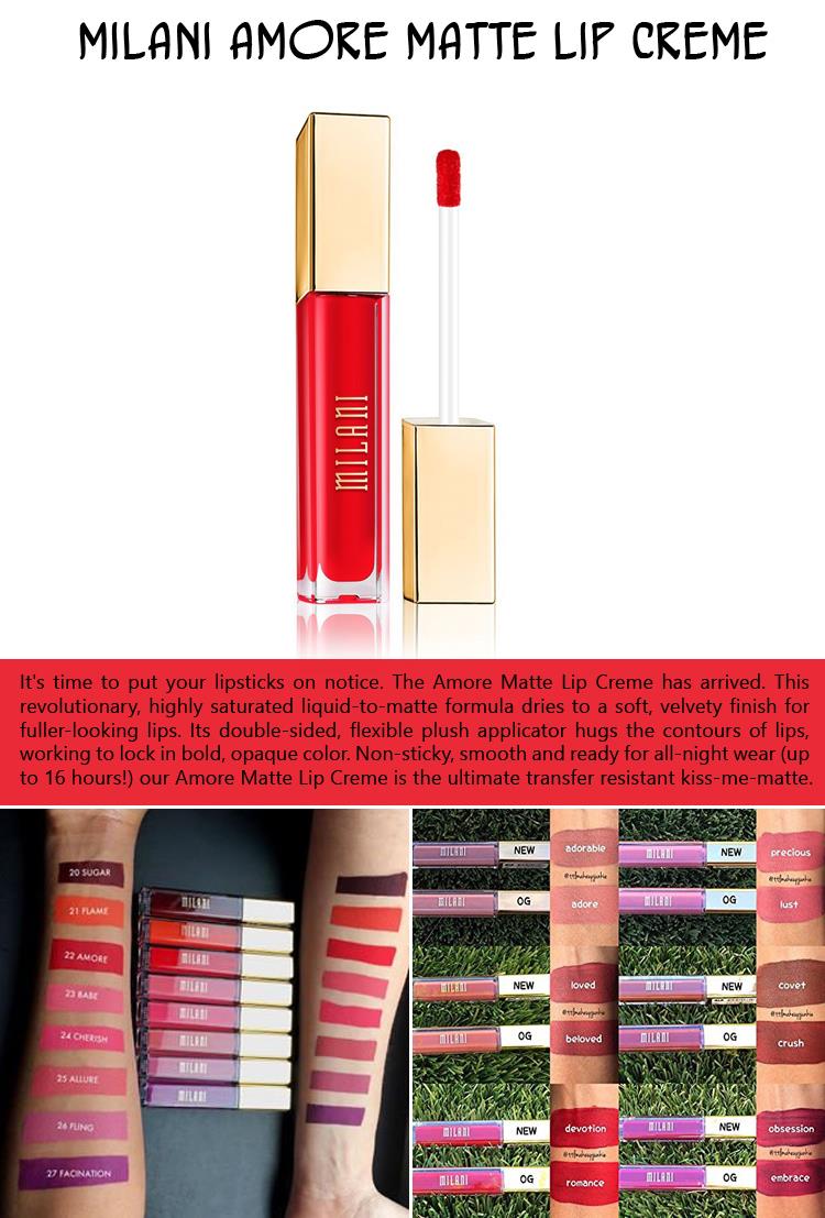 Milani Amore Matte Lip Creme