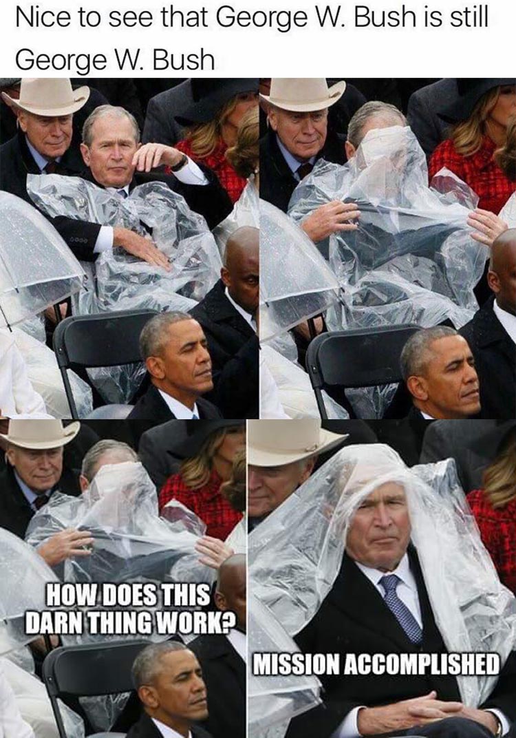 funny george bush