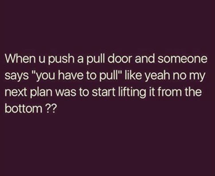 push a pull door