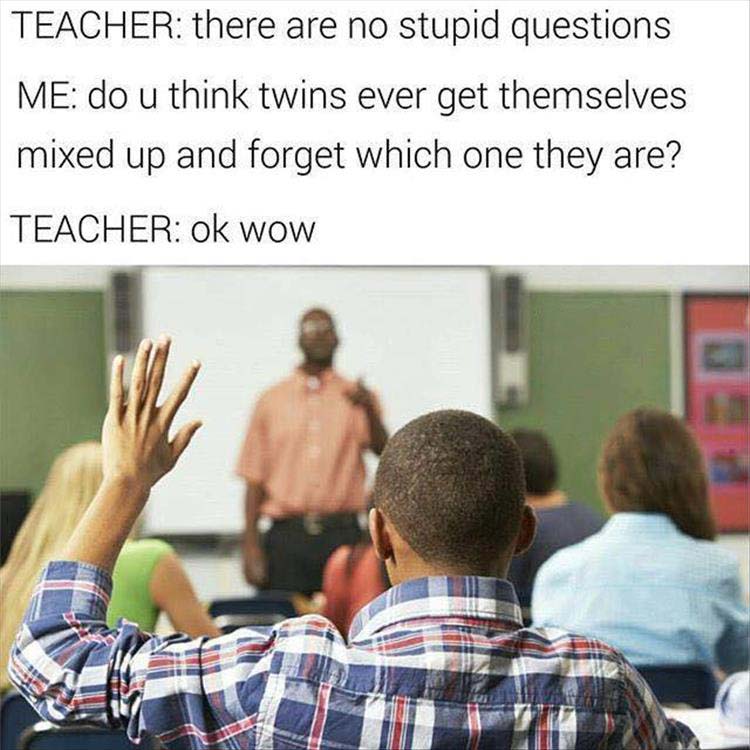 stupid questions