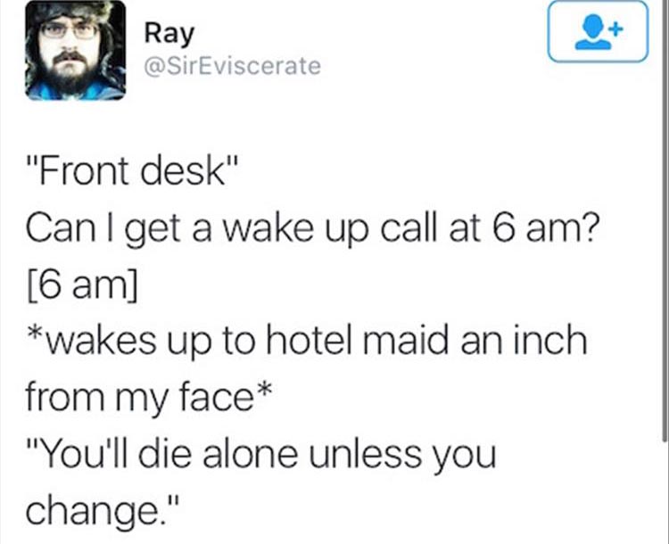 wake up call