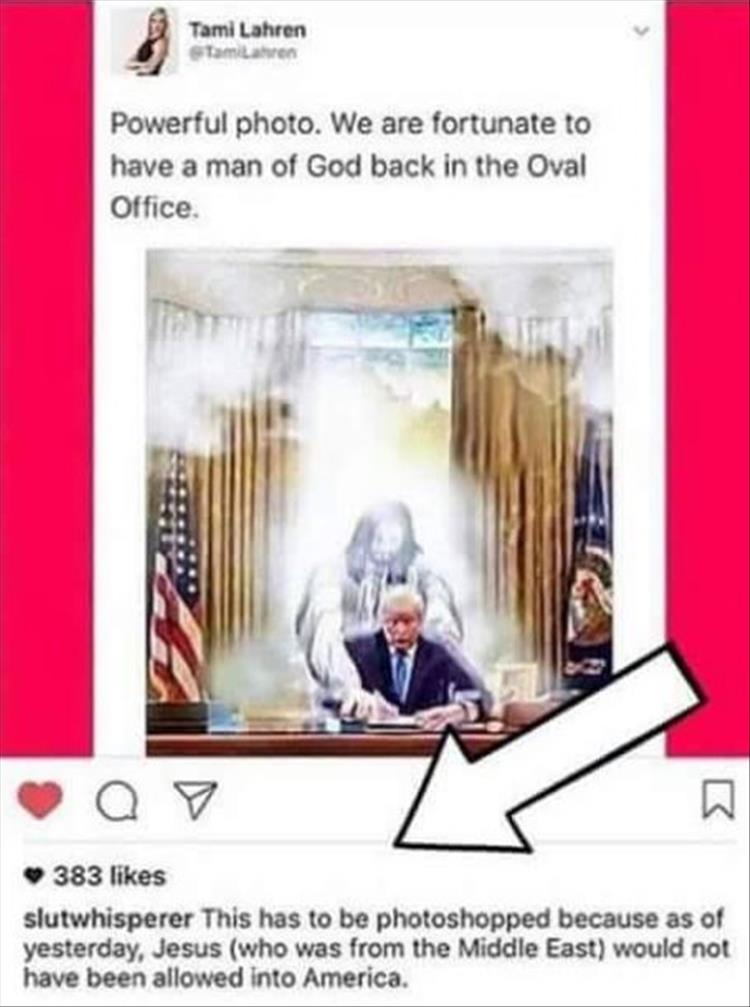 when God back in the white house