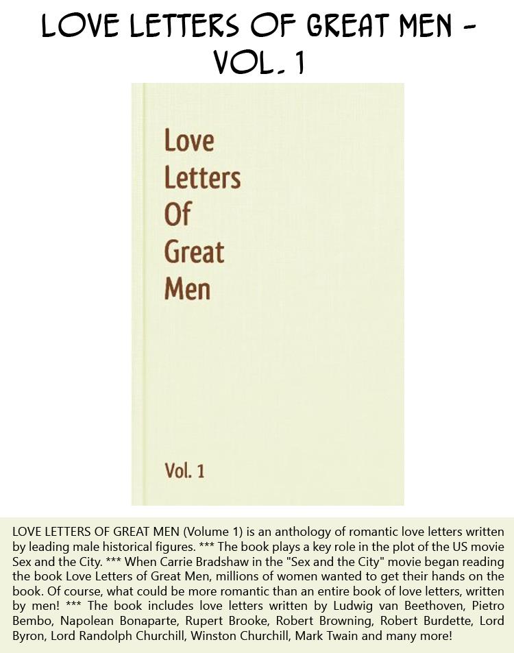 Love Letters Of Great Men