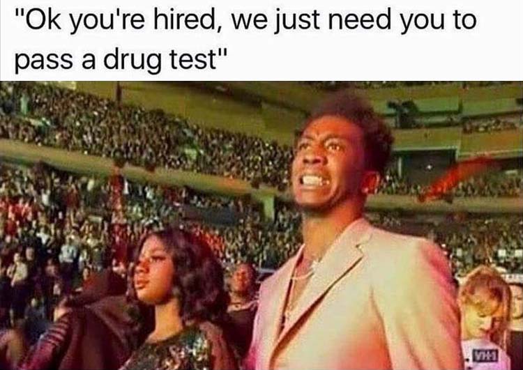 the drug test