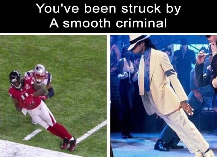 you've been hit by a smooth criminal