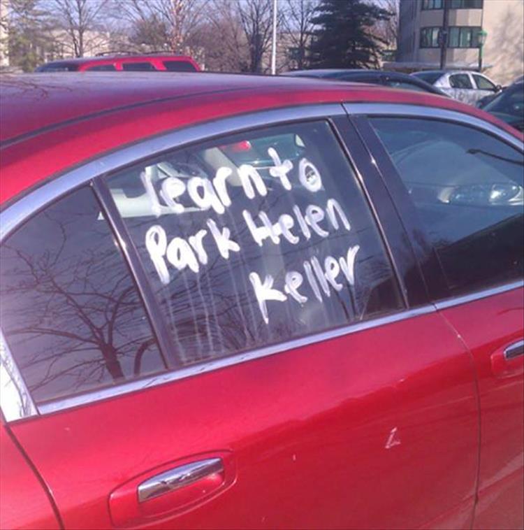 Why Do People Think Putting Notes On Cars Will Stop People From Parking