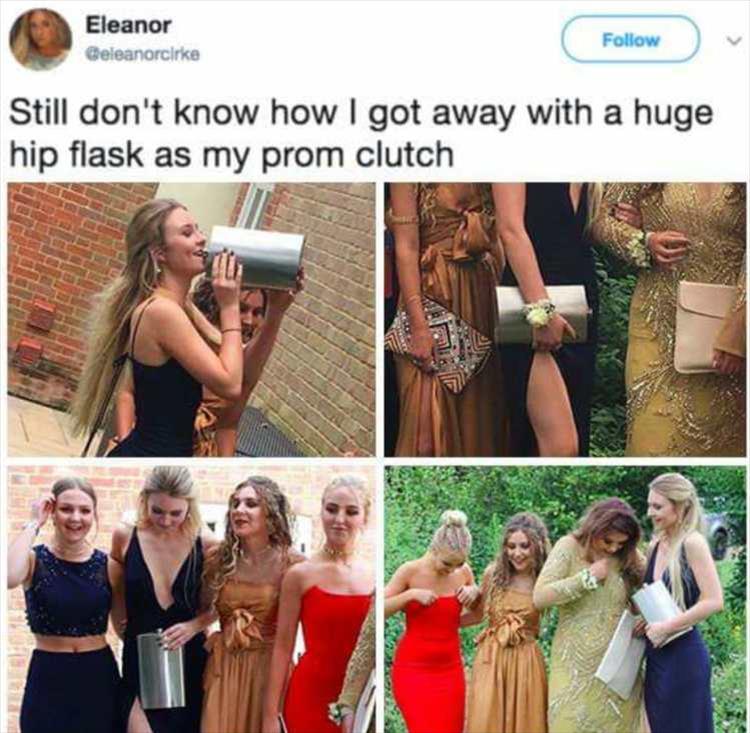 Busted! The alcohol bra, flask sandal and other devious ways teenagers  sneak alcohol into prom