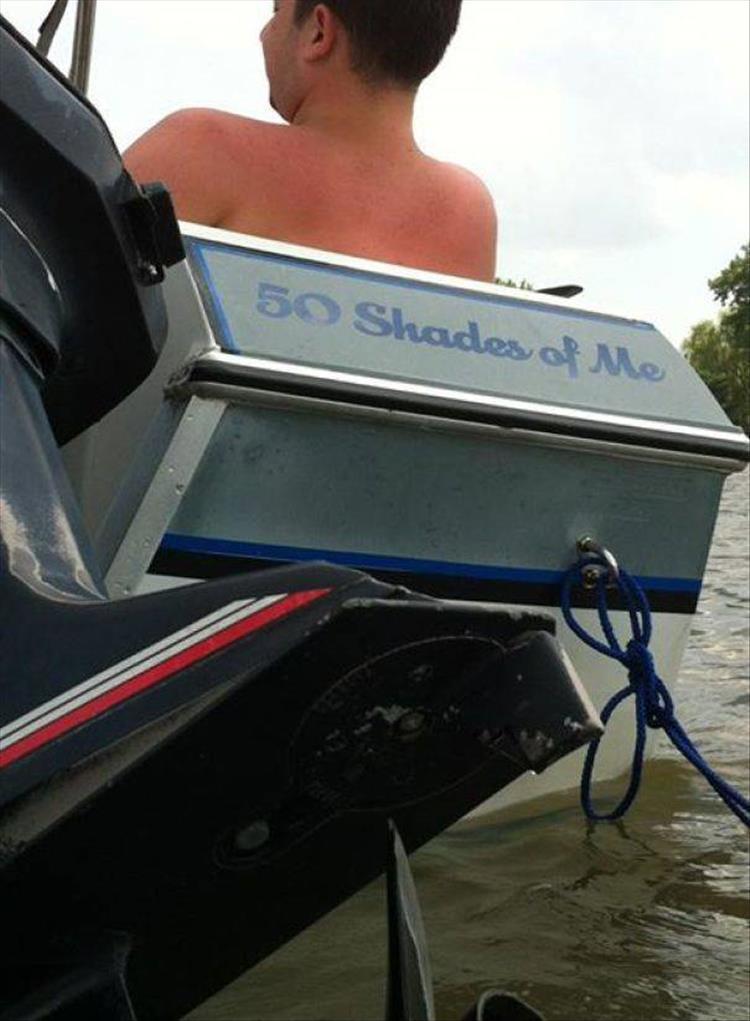 Some Of The Funniest Boat Names Of The Summer - 30 Pics