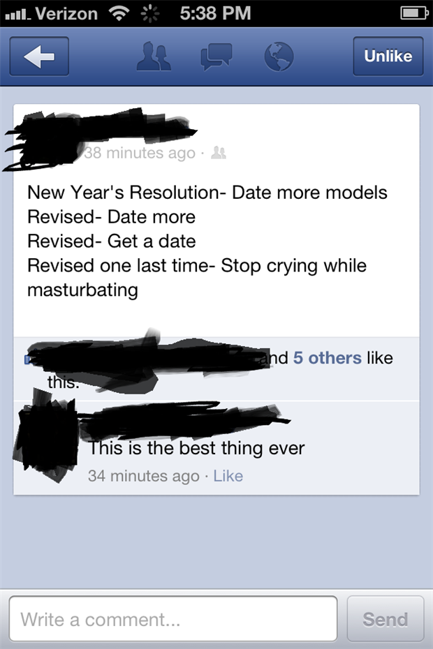 New Year's Resolutions