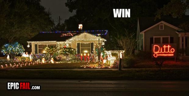 funny christmas lights, ditto - Dump A Day