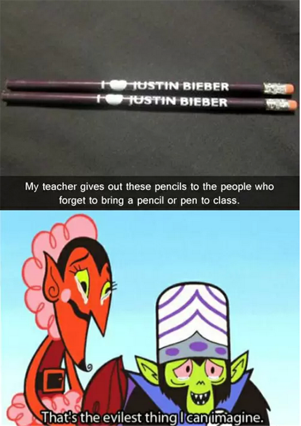 These your pencils. That's the evilest thing. Evilest thing i can imagine. This is the evilest thing. Evilest thing i can imagine meme.