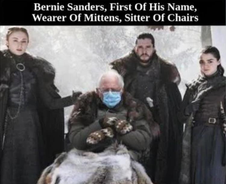 The Top 45 Funniest Bernie Sanders Inauguration Memes